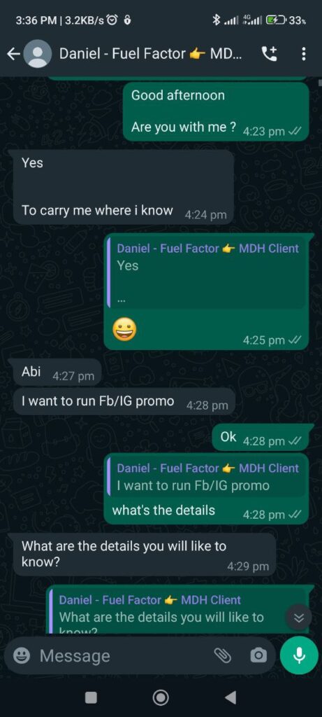 fuel factor - social media advertising - olasunkanmi ademilusi