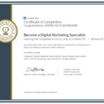 olasunkanmi ademilusi - certifcation in become a digital marketing specialist